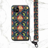 Bohemia Folk-custom Leather Embossed Shockproof Soft Back Cover for iPhone 11 Pro Max