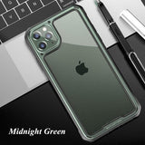 Luxury Shockproof Silicone Airbag Transparent Case For iPhone 11 Series