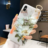 Soft TPU Case Cover with Wrist Strap For iphone 11 Pro Max