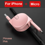 3 in 1 Charge Cable USB for iPhone X XS Max Samsung Galaxy Nokia Xiaomi Huawei