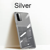 Transparent 3D Laser Plating Luxury TPU Soft Case For Samsung Galaxy S20 Series