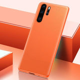 Original Genuine Leather Official Color Soft Silicone Heavy Duty Protection Cover for HUAWEI MATE 20 30 Pro P20 P30 Lite