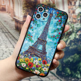 Embossed 3D Relief Shockproof Soft TPU Coque Case For iPhone 11 Pro Max XR X XS Max