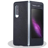 Luxury PU Leather Matte Case for Galaxy Fold W20 W2020