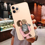 Princess Female Boss Coffee Vogue Girl Mom Baby Soft Cover Case For iPhone 11 Pro Max