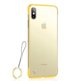 Frameless Design With Ring Phone Case For iPhone 11 11 Pro 11 Pro Max X XR XS Max 7 8 Plus