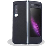 Luxury PU Leather Matte Case for Galaxy Fold W20 W2020