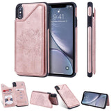 New Leather Wallet Card Holder Case For iPhone X XS Max XR 8 7 6S 6 Plus