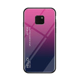 Luxury Gradient Tempered Glass Case For Huawei Mate 20 Pro