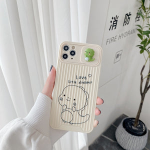 Cute Slide Camera Protection Case For iPhone 13 12 11 Series