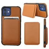 Magnetic Card Holder MagSafe Leather Case for iPhone 12 11 Series