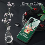 Merry Christmas Tempered Glass Case For Samsung GalaxyS20 & Note 20 Series