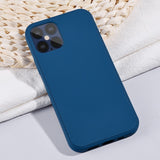 Liquid Silicone Thin Soft Case For iPhone 12 Series
