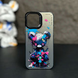 Graffiti Cartoon Animal Pattern Soft Silicone Case For iPhone 14 13 12 series