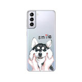 Unique Cartoon Silicon TPU Bumper Case For Samsung Galaxy S21 Series