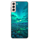 Marble Soft Silicone Phone Case For Samsung S21 Series