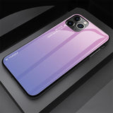 Gradient Painted Anti-fall Case Tempered Glass Cover For iPhone 11 Pro Max