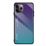 Colorful Protective Glass Case for iPhone 11 Pro Max