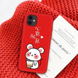 Lunar New Year Ultra Thin Soft TPU Silicone Back Cover Case For iPhone 11 Series