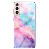 Marble Soft Silicone Phone Case For Samsung S21 Series