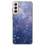 Marble Soft Silicone Phone Case For Samsung S21 Series