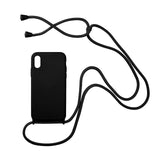 Travel Lanyard Silicone Cover with Neck Strap for iPhone 11