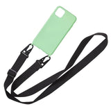 Travel Lanyard Silicone Cover with Neck Strap for iPhone 11
