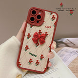 3D Cute Flower Back Case for iPhone 13 12 11 series