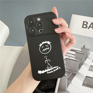 Fashion Skateboard Cactusjack Graffiti Case for iPhone 14 13 12 series