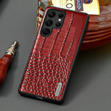Leather Magsafe Case for Samsung Galaxy S22 S21 S20 series