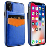 For iPhone XS Max XR X 8 7 Plus Case Leather Wallet Magnetic Flip Cover