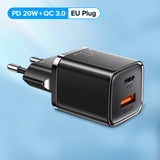Portable 20W 30W USB Type C Fast Charger for iPhone 13 12 11 Pro Max