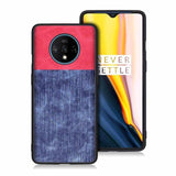 Soft Bumper All Inclusive Cowboy Cloth Cover Anti Shock Case for Oneplus 7T 7T Pro