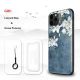 3D Relief Embossed Anti-scratch Matte Soft Back Cover Case for iPhone 11 Pro Max