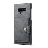Multifunction Card Slot Leather Stand Back Cover Case for Samsung Galaxy Note 9