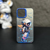 Graffiti Cartoon Animal Pattern Soft Silicone Case For iPhone 14 13 12 series