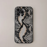 Leather Pattern Camera Protection Soft TPU Case For iPhone 14 13 12 series
