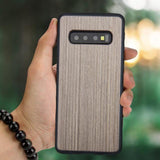 Shockproof Funda Natural Wooden Phone Case for Samsung Galaxy S10 S10 Plus S10e