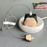 3D Cartoon Anime Character 20W USB Type C Lightning Charging Silicone Cable For iPhone