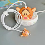 3D Cartoon Anime Character 20W USB Type C Lightning Charging Silicone Cable For iPhone