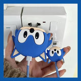 3D Cartoon Charger Cable Protective USB Charging 18/20W Silicone Cable For iPhone 14 13 12 series