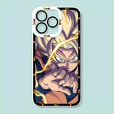 Dragon Balls Z Shockproof Soft Silicone Clear Case for iPhone 15 14 13 12 series