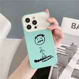 Fashion Skateboard Cactusjack Graffiti Case for iPhone 14 13 12 series