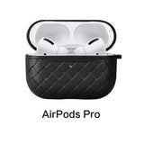 Luxury PU Silicone Protective Leather Case for Airpods