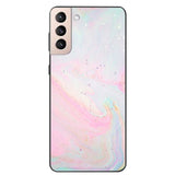 Marble Soft Silicone Phone Case For Samsung S21 Series