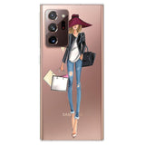 Ultra Slim Transparent Soft TPU Silicone Cover Luxury Protective Case for Samsung Galaxy Note 20 Series