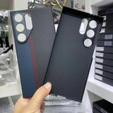 Lightweight Anti-Fall Carbon Fiber Case for Samsung Galaxy S24 Ultra