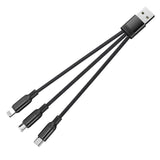 Micro USB Type C 3 in 1 USB Cable