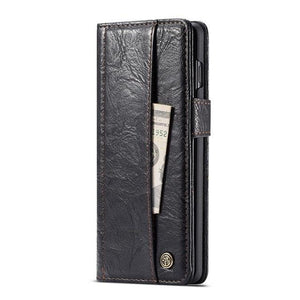 Flip Leather Wallet Stand With Card Pocket Full Protection Case for Samsung S10