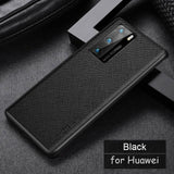 Luxury Vintage Leather skin Anti-knock Case for Huawei Smartphone
